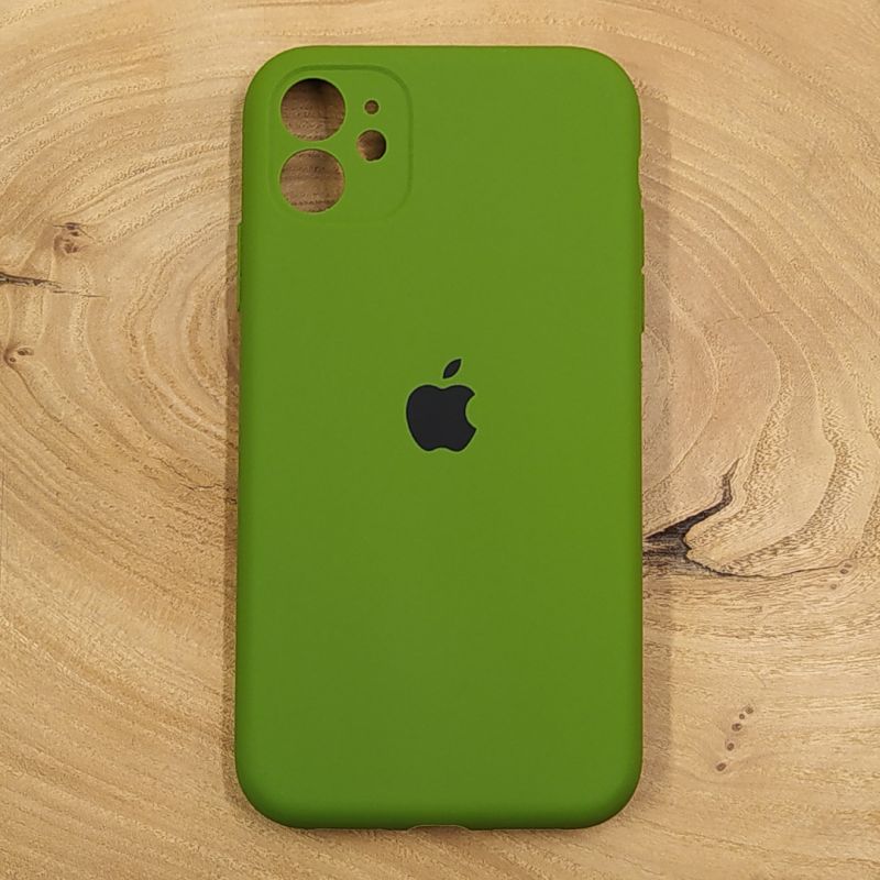 Чохол Silicone Case Full Cover для iPhone 11 Khaki