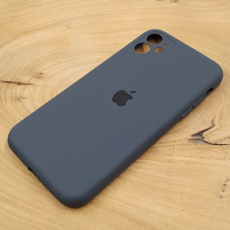 Чохол Silicone Case Full Cover для iPhone 11 Gray