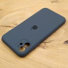 Чохол Silicone Case Full Cover для iPhone 11 Gray