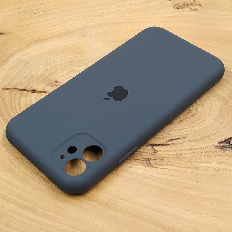Чохол Silicone Case Full Cover для iPhone 11 Gray