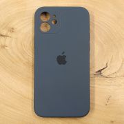 Чохол Silicone Case Full Cover для iPhone 12 Gray