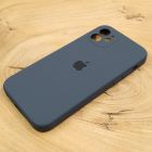 Чохол Silicone Case Full Cover для iPhone 12 Gray