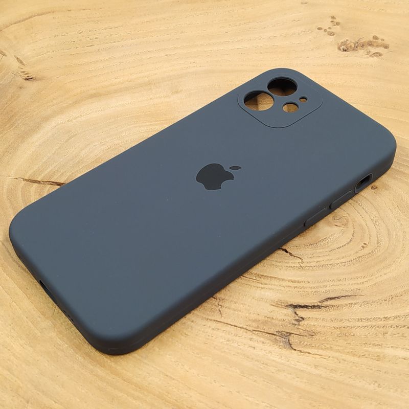 Чохол Silicone Case Full Cover для iPhone 12 Gray