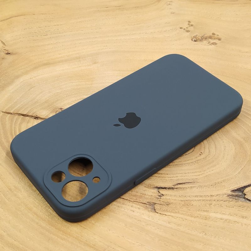 Чохол Silicone Case Full Cover для iPhone 13 Gray