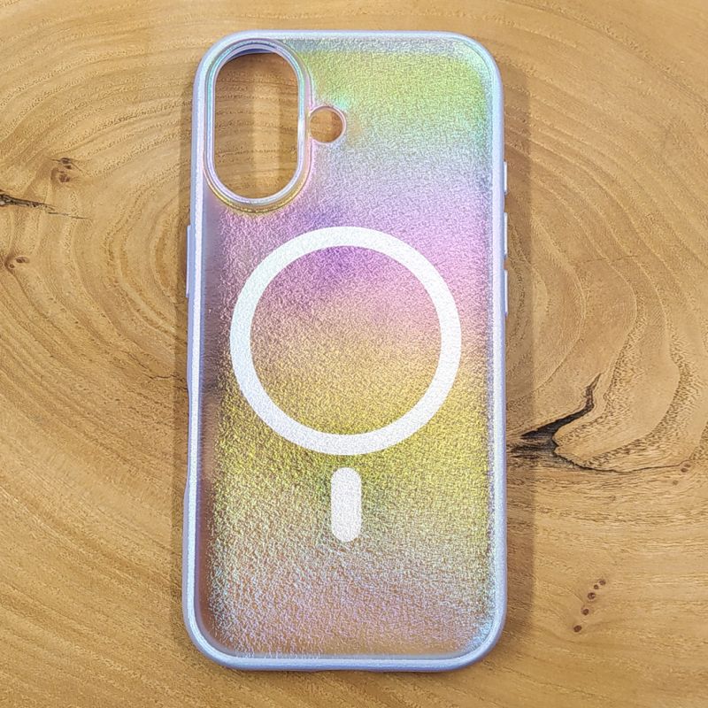 Чехол HOCO Smoke case Gradient with MagSafe iPhone 17 Lilac