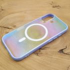 Чехол HOCO Smoke case Gradient with MagSafe iPhone 17 Lilac
