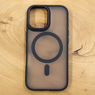 Чохол HOCO Smoke case Matte with MagSafe для iPhone 17 Black