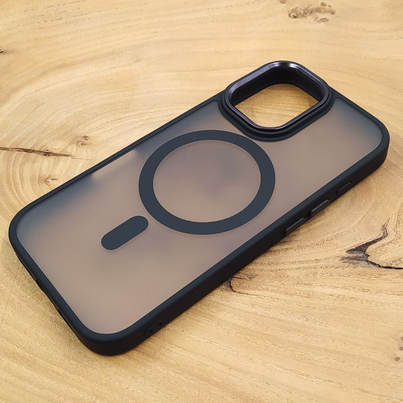 Чохол HOCO Smoke case Matte with MagSafe для iPhone 17 Black