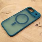 Чохол HOCO Smoke case Matte with MagSafe для iPhone 17 Air Dark Green