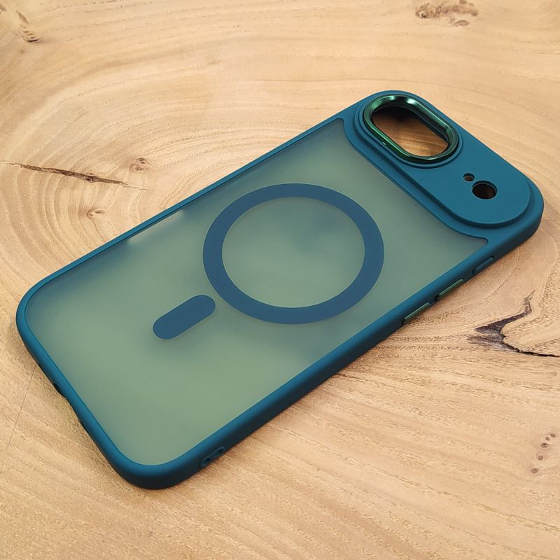 Чохол HOCO Smoke case Matte with MagSafe для iPhone 17 Air Dark Green
