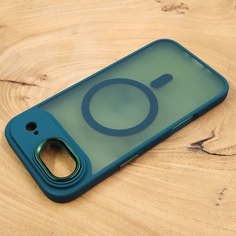 Чохол HOCO Smoke case Matte with MagSafe для iPhone 17 Air Dark Green
