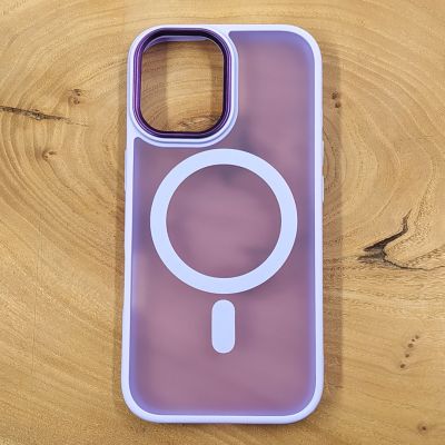 Чохол HOCO Smoke case Matte with MagSafe для iPhone 17 Light Purple