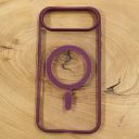 Чохол HOCO Smoke case with MagSafe для iPhone 17 Air Marsala