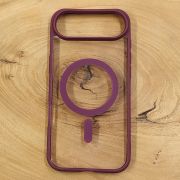 Чохол HOCO Smoke case with MagSafe для iPhone 17 Air Marsala