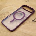 Чохол HOCO Smoke case with MagSafe для iPhone 17 Air Marsala