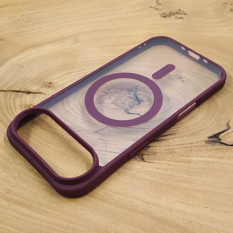 Чохол HOCO Smoke case with MagSafe для iPhone 17 Air Marsala