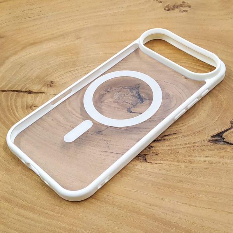 Чохол HOCO Smoke case with MagSafe для iPhone 17 Air White