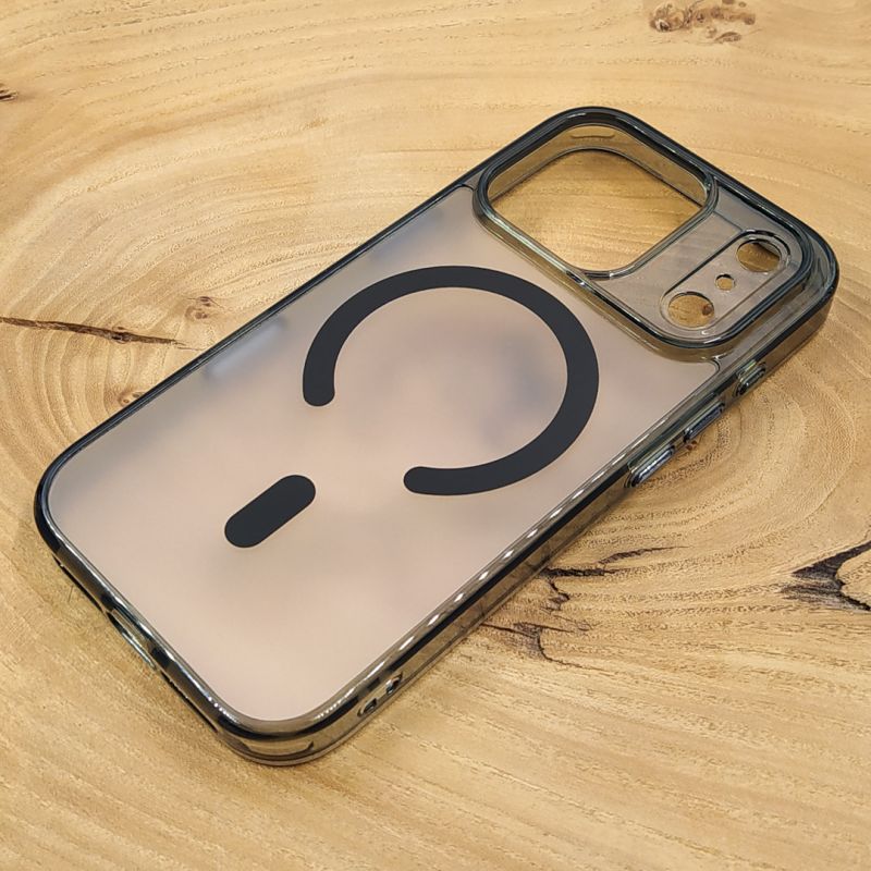 Чохол Frosted MagSafe для iPhone 17 Pro Black