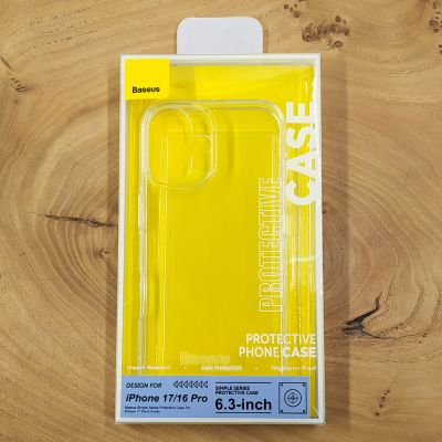 Чохол Baseus Simple Clear case для iPhone 17 White