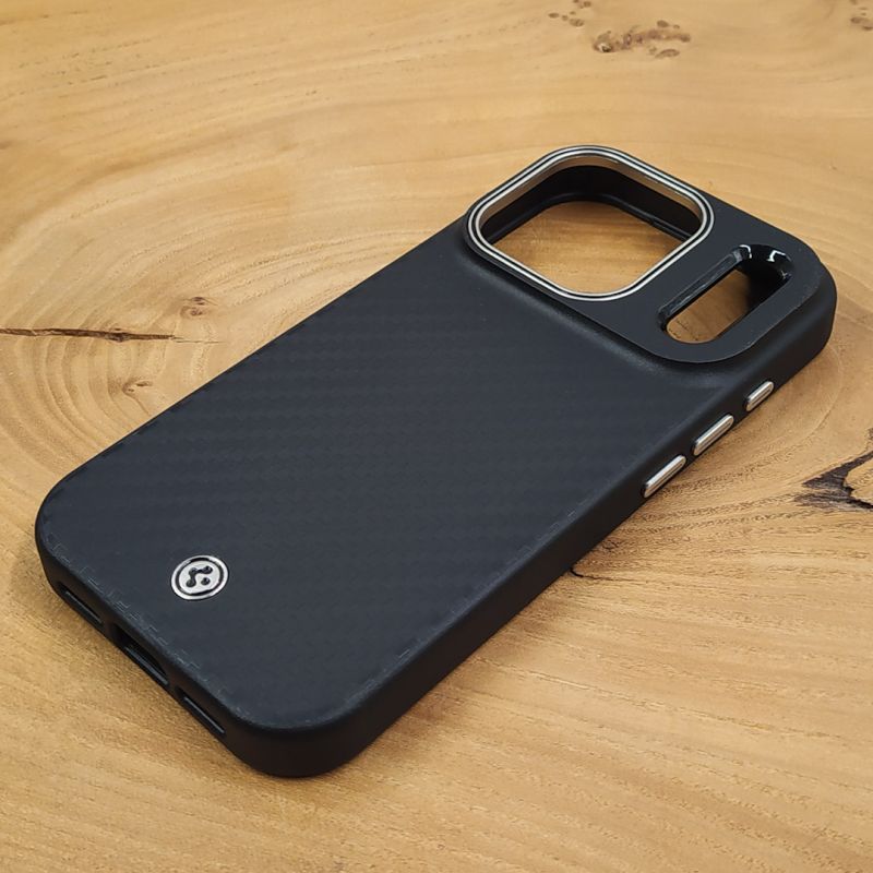 Чохол Spigen Enzo Aramid MagFit для iPhone 17 Pro Max Black