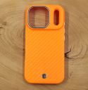 Чохол Spigen Enzo Aramid MagFit для iPhone 17 Pro Max Orange