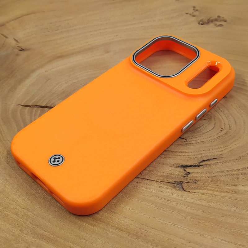 Чохол Spigen Enzo Aramid MagFit для iPhone 17 Pro Max Orange