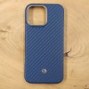 Чохол Spigen Enzo Aramid MagFit для iPhone 16 Pro Blue