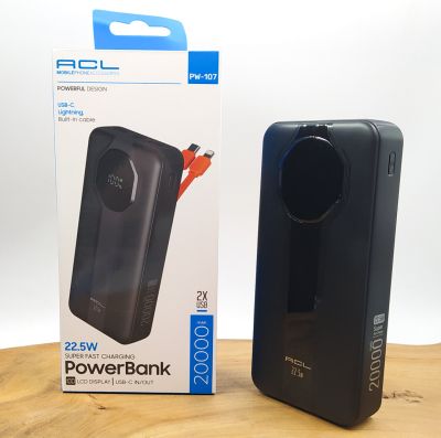 Портативний зарядний пристрій Power Bank 20000mAh ACL PW-107 22.5W