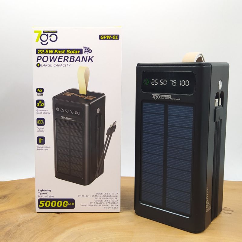 Повербанк 7GO GPW-01 50000 mAh 22.5W