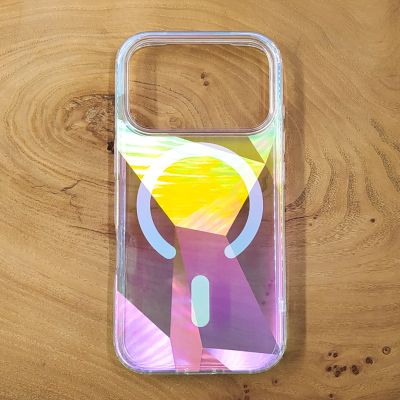 Чохол Gradient Laser Case з MagSafe Triangles для iPhone 17 Pro Max