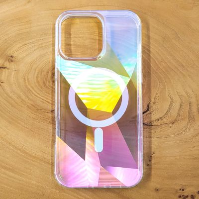 Чохол Gradient Laser Case з MagSafe Triangles для iPhone 16 Pro