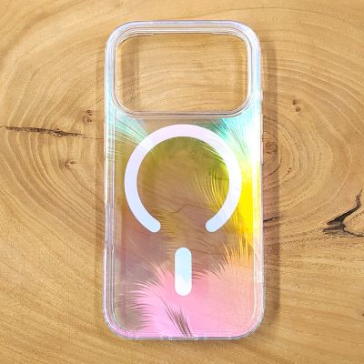 Чохол Gradient Laser Case з MagSafe Leaves для iPhone 17 Pro Max
