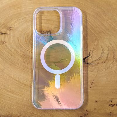 Чохол Gradient Laser Case з MagSafe Leaves для iPhone 16 Pro