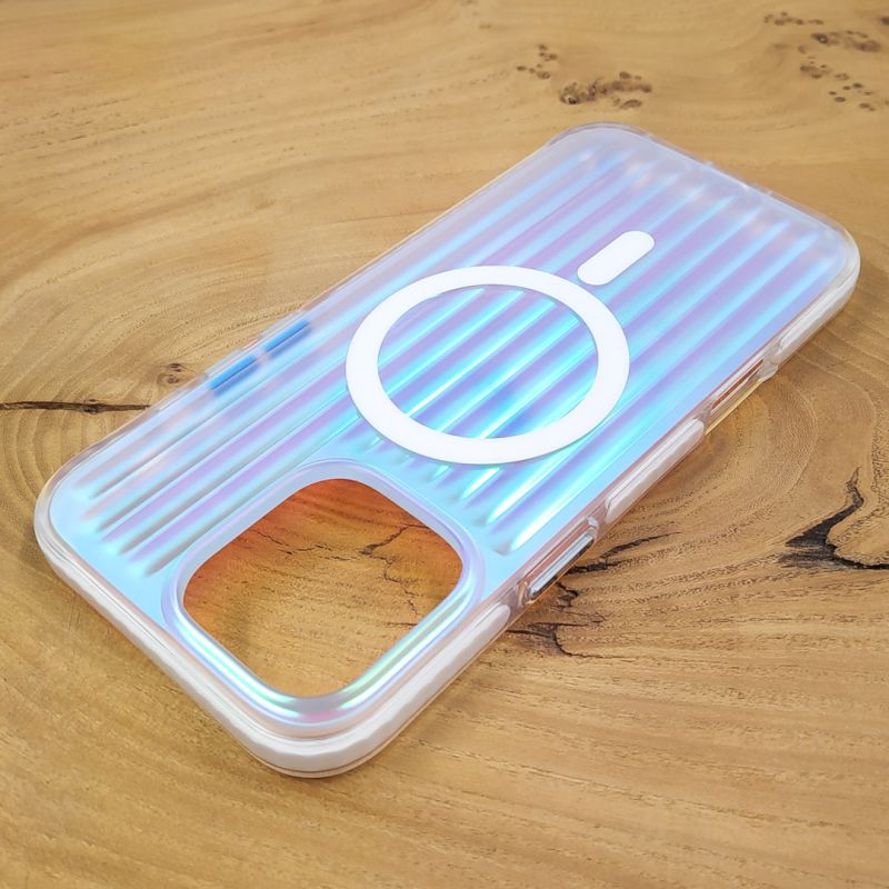Чохол Ocean Ribbed Gradient з MagSafe для iPhone 16 Pro Aquamarine