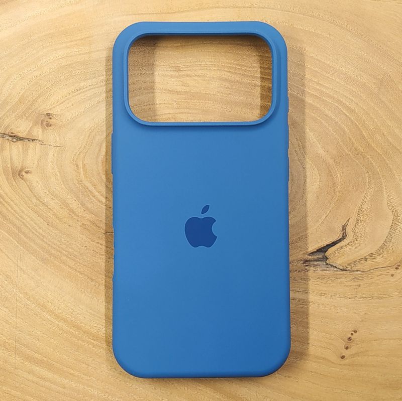 Чохол Silicone Case для iPhone 17 Pro Blue Cobalt