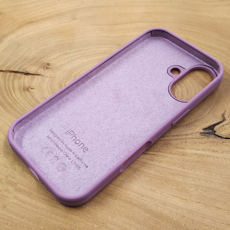 Чохол Silicone Case для iPhone 17 Lilac