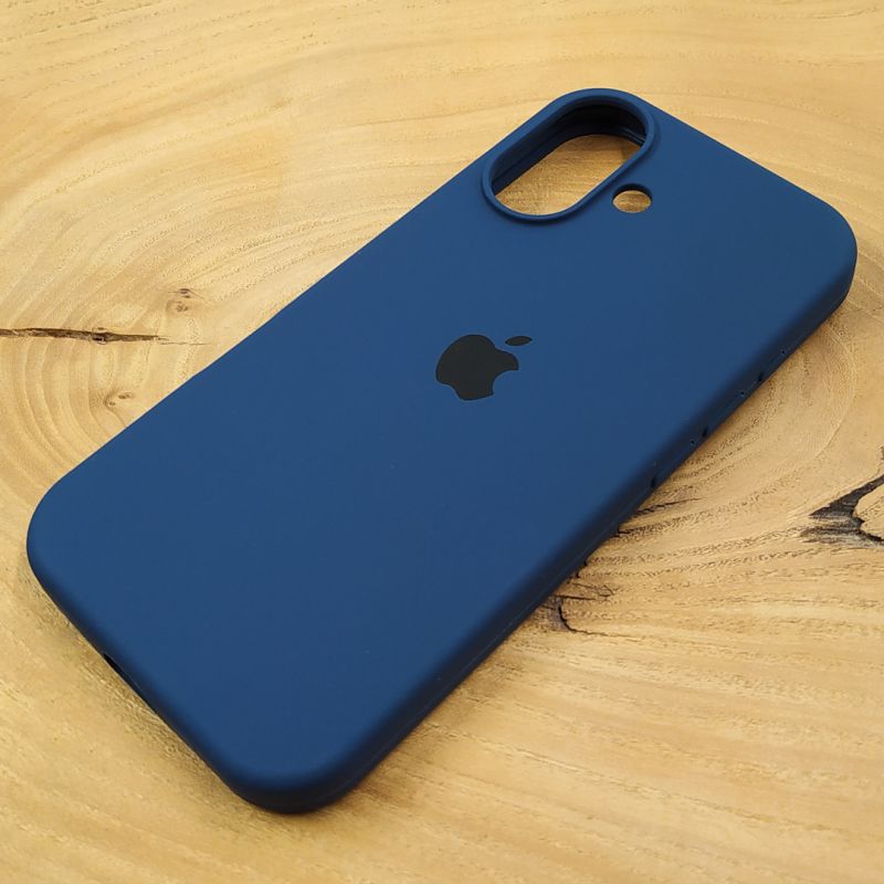 Чохол Silicone Case для iPhone 17 Navy Storm