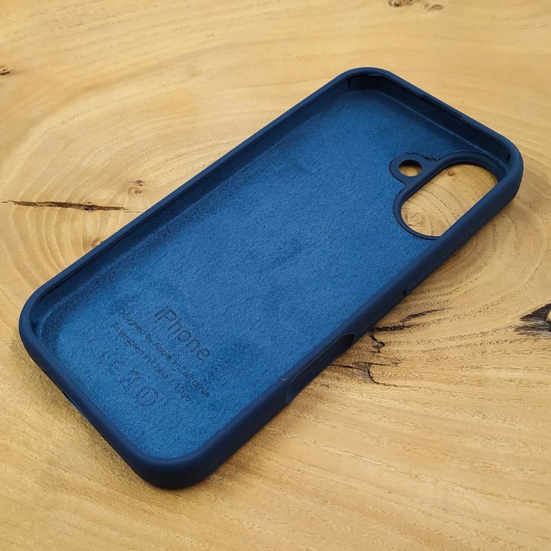 Чохол Silicone Case для iPhone 17 Navy Storm