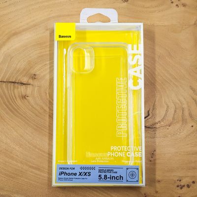 Чохол Baseus Simple Clear case для iPhone X/Xs White