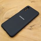 Чохол Silicone case Samsung A03S 4G Black