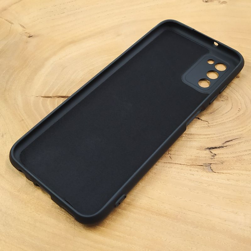 Чохол Silicone case Samsung A03S 4G Black