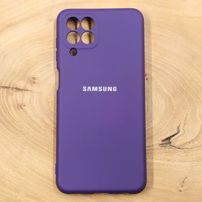 Чохол Silicone case Samsung M33 Purple