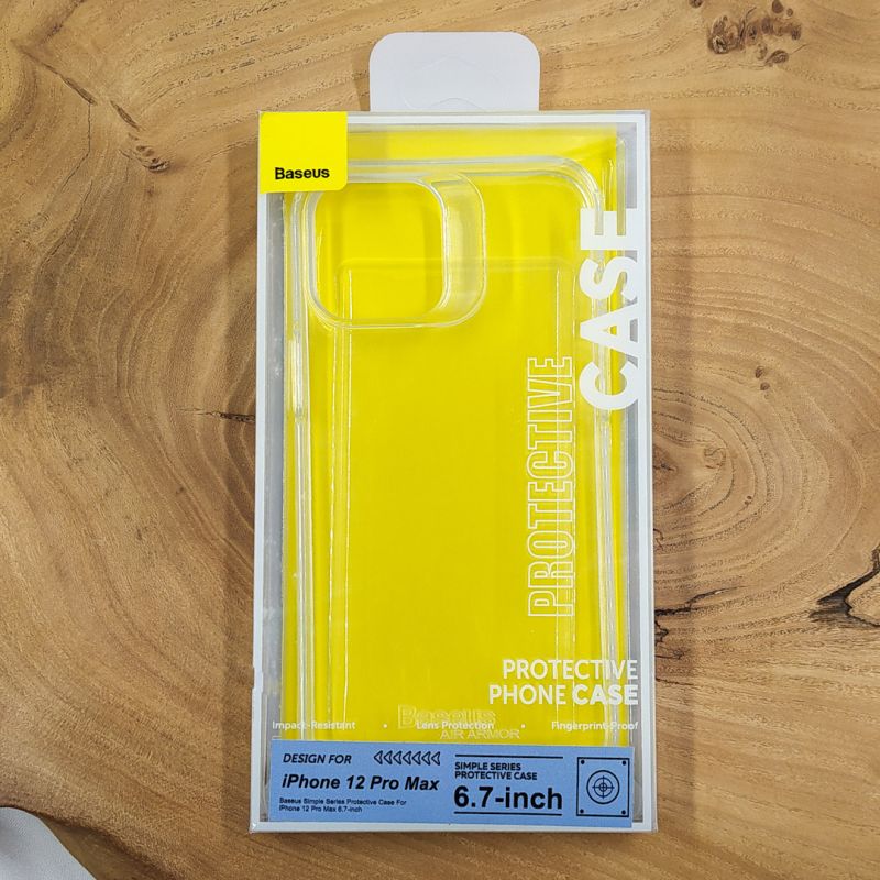 Чохол Baseus Simple Clear case для iPhone 12 Pro Max White