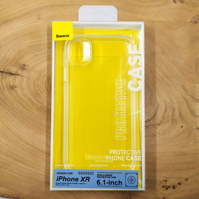 Чохол Baseus Simple Clear case для iPhone Xr White