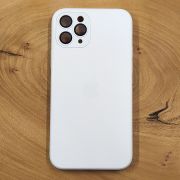Матовий скляний чохол Glass case для iPhone 11 Pro White