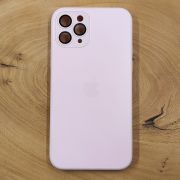 Матовий скляний чохол Glass case для iPhone 11 Pro Pink