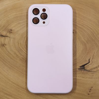 Матовий скляний чохол Glass case для iPhone 11 Pro Pink