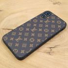 Шкіряний чохол Louis Vuitton leather case для iPhone XS Brown