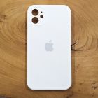 Чехол Silicone Case Full Cover для iPhone 11 як 12 White