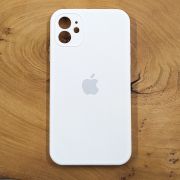 Чехол Silicone Case Full Cover для iPhone 11 як 12 White